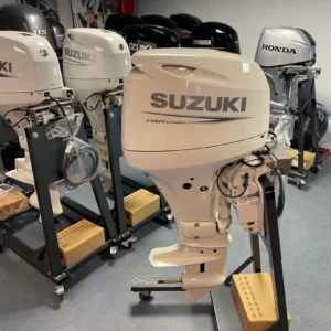 Suzuki DF40ATL White 40HP Outboard